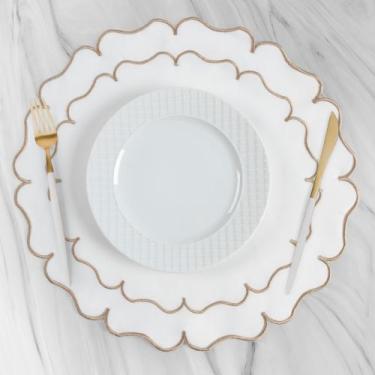 Imagem de Jogo americano sulplast bordado avulso - mayra enxovais, BEGE