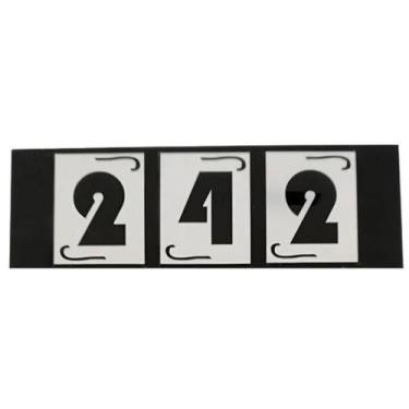Imagem de Placa Acrílico Numeração Casa Condomínio Comércio 20x15cm Adicionar ao