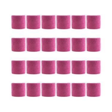 Imagem de Bandagem Autoadesiva Respirável, 24 Rolos De Fita Elástica Coesiva Par