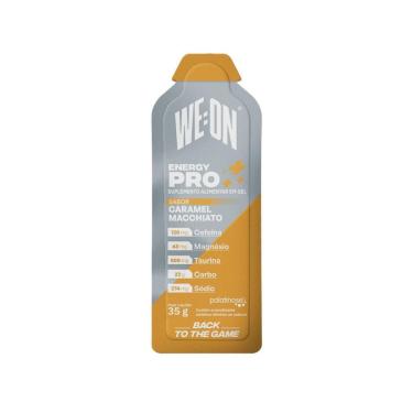 Imagem de Energy Pro Gel Cafeina - 1 Unidade 35g Caramel Macchiato - We:On-Masculino
