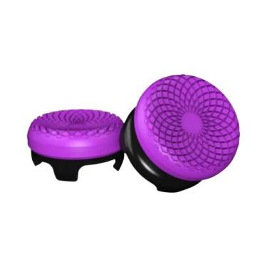 Imagem de Extensor De Controle De Jogo PS4 Com Grips De Silicone Para Thumbstick