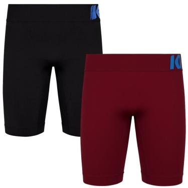Imagem de Kit 2 Bermuda Térmica Microfibra Tecnologia Seamless Masculina-Masculino