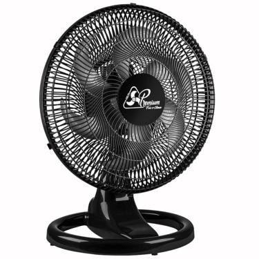 Imagem de Ventilador Oscilante de Mesa E Parede Preto 50cm 170 Watts Venti Delta Bivolt