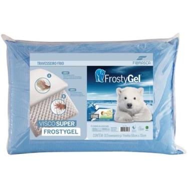 Imagem de Travesseiro Com Toque Gelado Frostygel - Conforto - Fibrasca