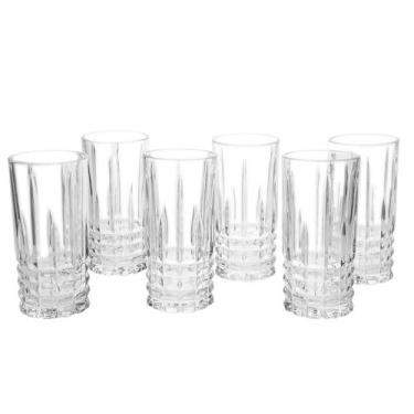 Imagem de Jogo de Copos de Vidro 370ml 6 Peças  - Casambiente Londres, Transpare