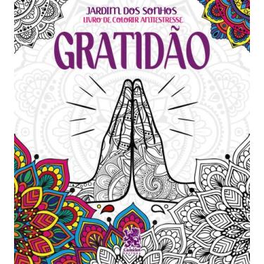 Imagem de Livro - Jardim dos Sonhos - Gratidão - Livro de Colorir Adulto - Camel