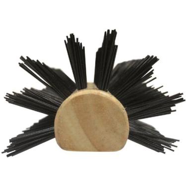 Imagem de Escova Cabelo Ricca Nylon Meia Lua 1un