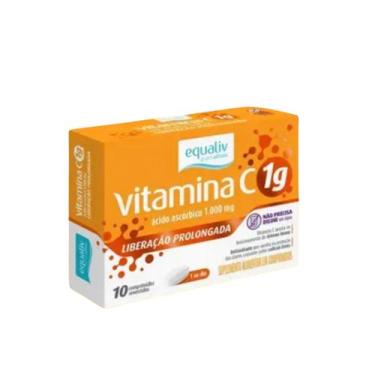 Imagem de Suplemento Alimentar Equaliv Vitamina C 1g - 10cpr