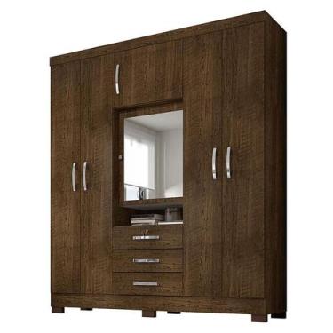 Imagem de Guarda Roupa Casal Imperatriz Malbec - Incorplac