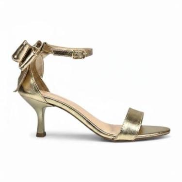 Imagem de Sandália Daniela Salto Baixo Com Laço-Feminino