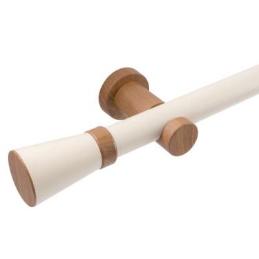 Imagem de Kit Varão p/ Cortina Jade Prime 28mm 3 Metros com Emenda - Belchior, T