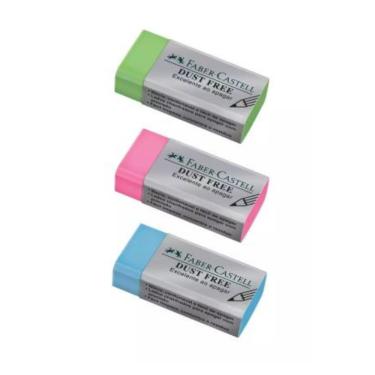 Imagem de Borracha Faber-Castell Dust Free Media com Apagamento Limpo sem Manchas e Resíduo Que S...