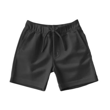 Imagem de Short Infantil em Moletinho com Cós Elástico e Ajuste por Cordão Conforto e Praticidade para o Dia-Unissex
