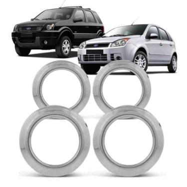 Imagem de Aplique Cromado Difusor de Ar Fiesta/Ecosport 2007 a 2010 - NK - Brasi