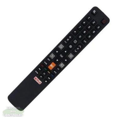 Imagem de Controle remoto tv tcl smart c/ botão netflix