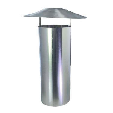 Imagem de Chapéu Chinês Reto 110 mm Alumínio Aquecedor a gás - DISTAK, 1, 110MM