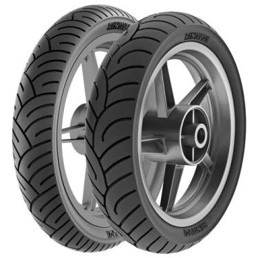 Imagem de 2 Pneu Moto Rinaldi 90/90-18 57p 80/100-18 47p HB37