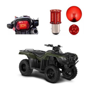 Imagem de Lâmpada Led Freio 2 Polos Sequencial Strobo Moto TRX 350 2004 2005 200