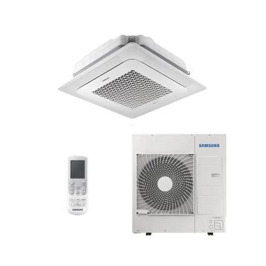 Imagem de Ar Condicionado Split Cassete 4 Vias Samsung Windfree Connect Inverter 36000 BTUs Quente e Frio R32 220V
