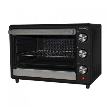 Imagem de Forno Elétrico de Bancada 50 Litros Fogatti Black i50, Preto, 110V