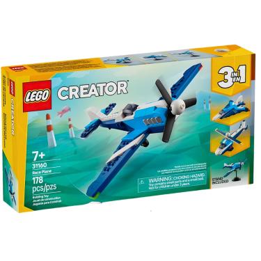 Imagem de Lego Creator 3 em 1 Aeronave: Avião de Corrida 31160