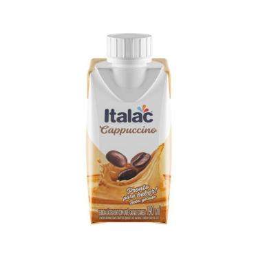 Imagem de Bebida Láctea UHT com Café Cacau e Canela Italac Cappuccino 190ml, Cap