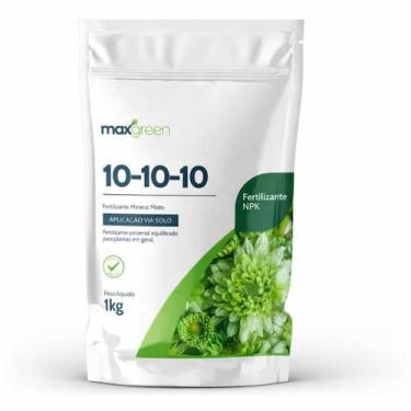 Imagem de Fertilizante Mineral NPK 10-10-10 Adubo 1kg - Maxgreen - Forth