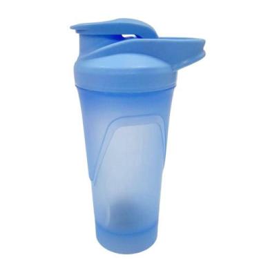 Imagem de Coqueteleira Medidora Com Misturador 800 ml Azul - Quanhe