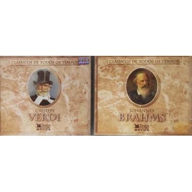 Imagem de Giuseppe Verdi e Johannes  Brahms / 2 CDS TRIPLOS - Readers Digest Mus