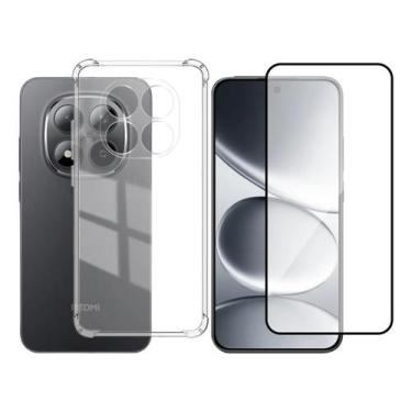 Imagem de Capa Capinha + Película Vidro 3d Para Redmi Note 15 Pro 5g - noBrand