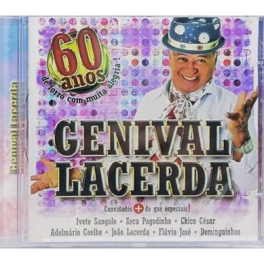 Imagem de CD Genival Lacerda 60 Anos é amigos( Ivete,Zeca Pagodiho, ) - ALLEGRET