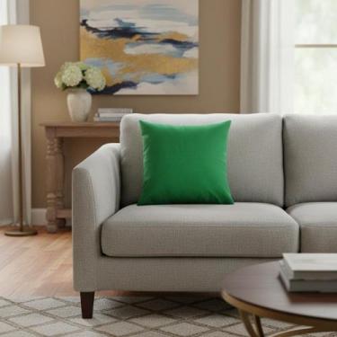 Imagem de Capas para Almofadas 60x60 Tecido Algodão Cores Lisas Nallu Decor, Ver