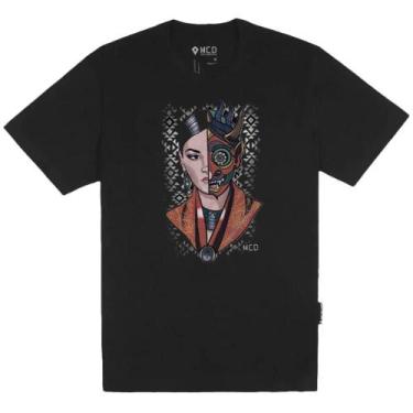 Imagem de Camiseta MCD Regular Mascara Boliviana WT23 Masculina Preto, Preto, P