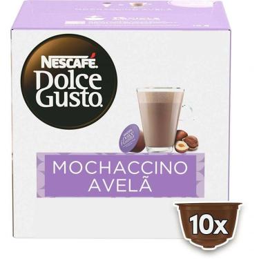 Imagem de Cápsulas de Café Mochaccino Avelã Nescafé Dolce Gusto 10 Unidades