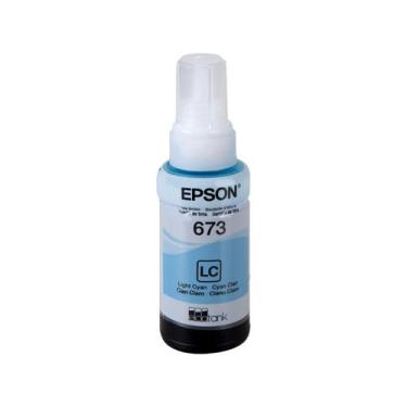 Imagem de Refil de Tinta Epson Ciano Claro T673520 70ml L800 / L810 / L1800 / L8