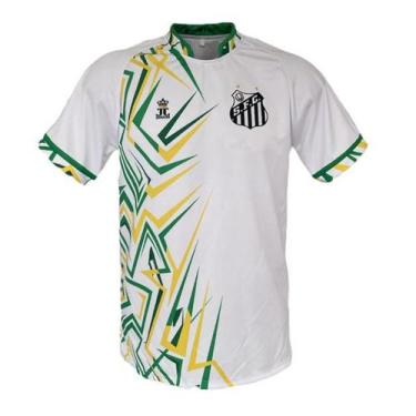 Imagem de Camisa do Santos Brasil - Jotaz - copa - Produto Oficial, P, Conforme 