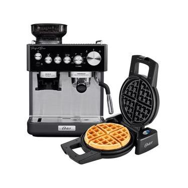 Imagem de Kit Cafeteira Espresso Nova Perfect Brew e Máquina de Waflle Perform - 110V