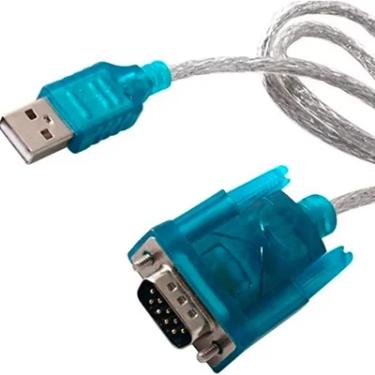 Imagem de Cabo Conversor USB Para Serial DB9, 80cm - RS232