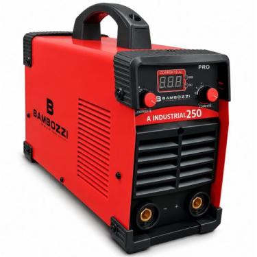 Imagem de Máquina De Solda Inversora 250A Vermelho 50 60Hz Bambozzi