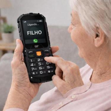 Imagem de Celular CAT B30 4G IP68 Resistente Quedas Água Poeira Dual Chip