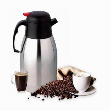 Imagem de Garrafa termica grande 2000ml 2l quente fria inox jarra isotermica bul
