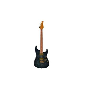 Imagem de Guitarra Seizi Vintage Ronin Plus Quilted Black Gold