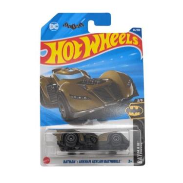 Imagem de Carrinho Hot Wheels Batman Arkham Asylum Batmobile HYX04 - Mattel