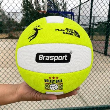 Imagem de Bola De Vôlei Tamanho 5 Resistente Macia Leve Treinos Partidas Lazer J