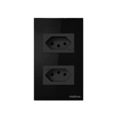 Imagem de Tomada Inteligente Wi-Fi Preta ETW 1002 Intelbras