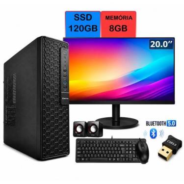 Imagem de Computador Completo Intel i5 2ª Geração 8GB SSD 120GB Win11 - Wa Eletr