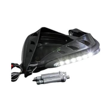 Imagem de Protetor De Guidão LED Para Motocicleta, Luz De Sinalização Para Moto 