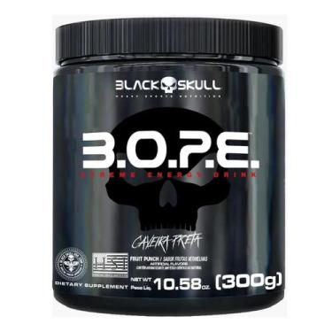 Imagem de PréTreino Black Skull B.O.P.E Fruit Punch 300g - Blackskull