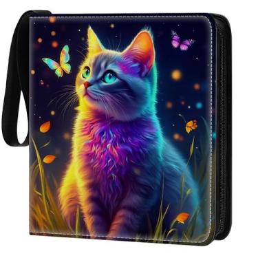 Imagem de Porta-cartas RCZCORN 900 bolsos 50 capas coloridas