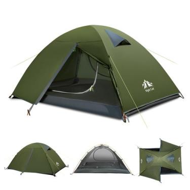 Imagem de Barraca de Camping Night Cat para 2 Pessoas, Impermeável e Leve